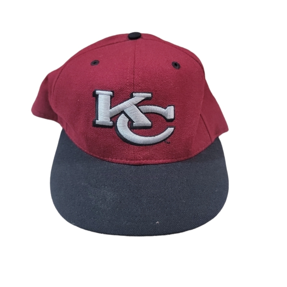 Kansas City Chiefs New Era 5950 Pro Model‎ 100% Wool Size 6 7/8